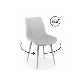 Стул на металлокаркасе Седа 360 светло-серый (zd 960) / серый np | Интернет магазин мебели и декора LifeDekor