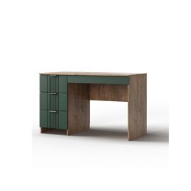 Стол «Герта» КМК 0979.30, дуб канзас/зеленый матовый | Интернет магазин мебели и декора LifeDekor
