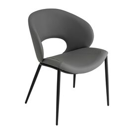 Стул Вивьен экокожа серый | Интернет магазин мебели и декора LifeDekor