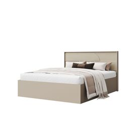 Кровать «Монтиз» 1РМ с п/м КМК 1003.22 160x200см, персидский жемчуг/шадэ песочный | Интернет магазин мебели и декора LifeDekor