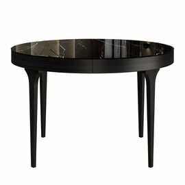 Стол круглый раскладной Bellini (120+40), керамика глянцевая | Интернет магазин мебели и декора LifeDekor