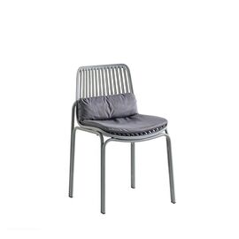 Стул Louran с подушкой серый | Интернет магазин мебели и декора LifeDekor