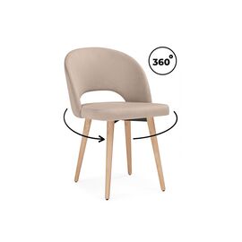 Стул деревянный Курбис 360 бежевый (zd 210) / светлое дерево | Интернет магазин мебели и декора LifeDekor