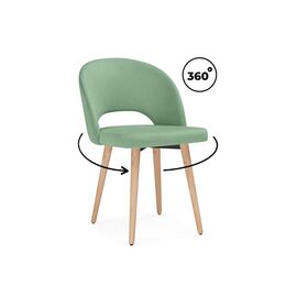 Стул деревянный Курбис 360 фисташковый (zd 651) / светлое дерево | Интернет магазин мебели и декора LifeDekor