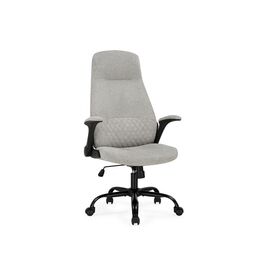 Офисное кресло Gambler светло-серый / черный | Интернет магазин мебели и декора LifeDekor