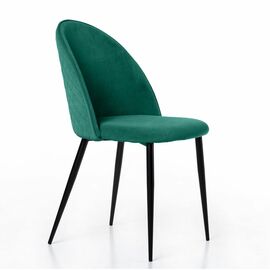 Стул Маркус, бархат зелёный 19 | Интернет магазин мебели и декора LifeDekor