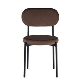 Стул ПАКО H-06 Бежевый, велюр / черный каркас М-City | Интернет магазин мебели и декора LifeDekor