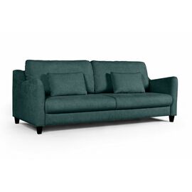 Стокгольм диван-кровать прямой велюр зеленый | Интернет магазин мебели и декора LifeDekor