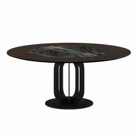 Стол круглый Сохо 140, керамика глянцевая | Интернет магазин мебели и декора LifeDekor