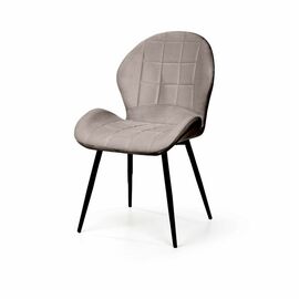 Стул Ральф, бархат пепельно-бежевый 25 | Интернет магазин мебели и декора LifeDekor