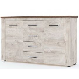 Комод «Мэдисон» 2д4ящ, Дуб эндгрейн/дуб экспрессив бронзовый | Интернет магазин мебели и декора LifeDekor