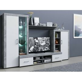 Стенка «Джерси», Дуб Ателье светлый | Интернет магазин мебели и декора LifeDekor