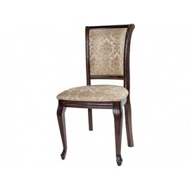 Стул «Кабриоль», Андрис вензель 160 беж, орех темный | Интернет магазин мебели и декора LifeDekor