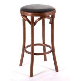 Табурет барный 650 Венский мягкий (средний тон, экокожа коричневая) | Интернет магазин мебели и декора LifeDekor