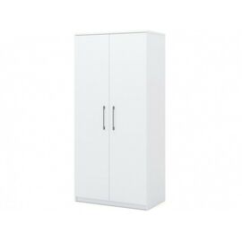 Шкаф «Аврора» 2дв, Белый/Ателье светлый | Интернет магазин мебели и декора LifeDekor