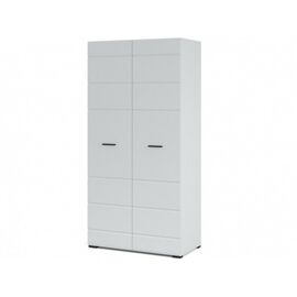 Шкаф «Йорк» 2дв, Белый/белый глянец | Интернет магазин мебели и декора LifeDekor