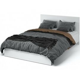 Кровать «Йорк» 160*200 (подъемник), Белый/белый глянец | Интернет магазин мебели и декора LifeDekor