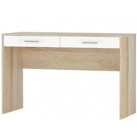 Стол «Стелс» 120 2ящ, Дуб сонома/белый | Интернет магазин мебели и декора LifeDekor