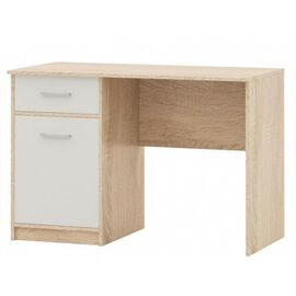 Стол «Стелс» 110 1д1ящ, Дуб сонома/белый | Интернет магазин мебели и декора LifeDekor