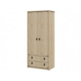 Шкаф «Валенсия» 2д2ящ, Дуб сонома | Интернет магазин мебели и декора LifeDekor