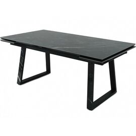 Стол «Monaco» Quadro, Wacom forest pulido, каркас черный | Интернет магазин мебели и декора LifeDekor