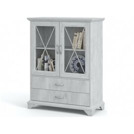 Комод «Лорена» 2в2ящ, Бетон Паин белый | Интернет магазин мебели и декора LifeDekor