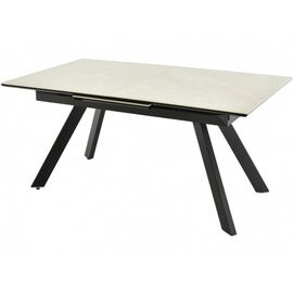 Стол «Como» Bayona Ivory Naturall, каркас черный | Интернет магазин мебели и декора LifeDekor