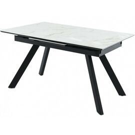 Стол «Como» Calacata vaglioro, каркас черный | Интернет магазин мебели и декора LifeDekor