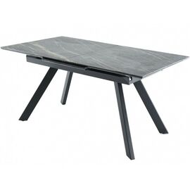 Стол «Como» Noir desir Bocciardato, каркас черный | Интернет магазин мебели и декора LifeDekor