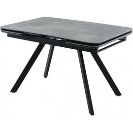 Стол «Леон» Bayona Grey Natural, каркас черный | Интернет магазин мебели и декора LifeDekor