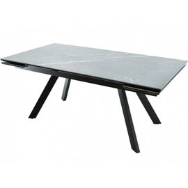 Стол «Monaco» Noir Desir Bocciardato, каркас черный | Интернет магазин мебели и декора LifeDekor