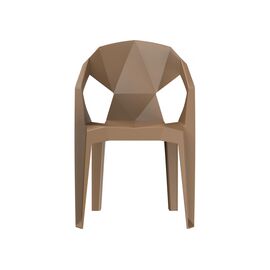 Пластиковый стул Гекса капучино | Интернет магазин мебели и декора LifeDekor