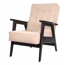 Кресло РЕТРО (венге / RS 03 - бежевый) | Интернет магазин мебели и декора LifeDekor