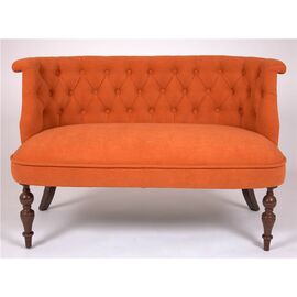 Диван Бархат (темный тон / G08 - морковный) | Интернет магазин мебели и декора LifeDekor