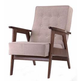 Кресло РЕТРО (темный тон / RS 16- темно-бежевый) | Интернет магазин мебели и декора LifeDekor