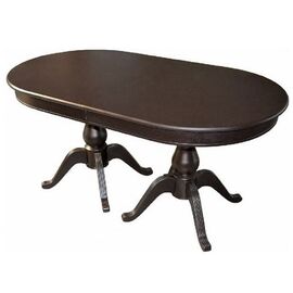 Стол «Фабрицио-2» 160(50x2)x90, орех темный | Интернет магазин мебели и декора LifeDekor