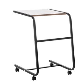 Подкатной стол СЛКС-6 (каркас черный/ясень шимо темный) | Интернет магазин мебели и декора LifeDekor