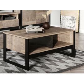 Стол «Стокгольм», Дуб гранж песочный/Железный камень | Интернет магазин мебели и декора LifeDekor