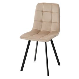 Стул РИЧИ, цвет H-06 Бежевый, велюр / шампань каркас | Интернет магазин мебели и декора LifeDekor