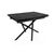Стол DikLine BX110 Камень Пьетра Гриджиа чёрный/опоры черные (2 уп.) | Интернет магазин мебели и декора LifeDekor