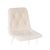 Набор 4 шт Стул обеденный DOBRIN CHILLY ROMBO, Бежевый Simple 44, основание белое, Вариант: Бежевый Simple 44, основание белое, изображение 8 | Интернет магазин мебели и декора LifeDekor