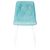 Стул обеденный DOBRIN CHILLY ROMBO, Тиффани Simple 51, основание белый, Вариант: Тиффани Simple 51, основание белый, изображение 6 | Интернет магазин мебели и декора LifeDekor