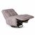 Кресло-реклайнер Пиксель с механизмом глайдер, плюш бейдж, изображение 8 | Интернет магазин мебели и декора LifeDekor