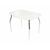 Стол Ривьера СВ, Стекло, Белый | Интернет магазин мебели и декора LifeDekor