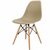 Стул Eames латте, Цвет: Латте, изображение 3 | Интернет магазин мебели и декора LifeDekor