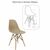 Стул Eames латте, Цвет: Латте, изображение 7 | Интернет магазин мебели и декора LifeDekor