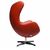 Кресло EGG STYLE CHAIR красный, Цвет: Красный, изображение 2 | Интернет магазин мебели и декора LifeDekor