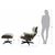 Кресло EAMES LOUNGE CHAIR и оттоманка EAMES LOUNGE CHAIR бежевые, Цвет: Бежевый, изображение 4 | Интернет магазин мебели и декора LifeDekor
