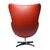 Кресло EGG STYLE CHAIR красный, Цвет: Красный, изображение 3 | Интернет магазин мебели и декора LifeDekor