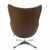 Кресло EGG STYLE CHAIR коричневый, изображение 6 | Интернет магазин мебели и декора LifeDekor